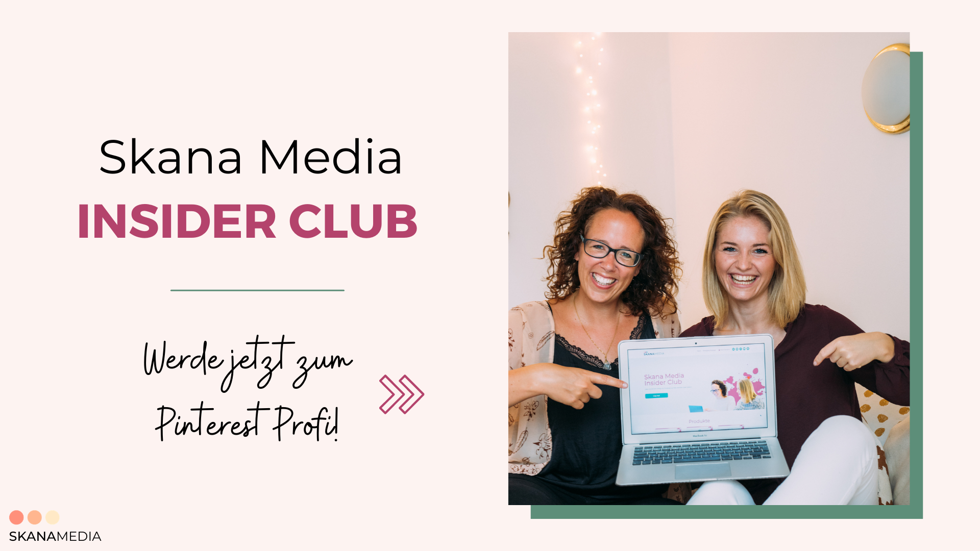 Skana Media Insider Club-Mitglieder Bereich für Pinterest Fortgeschrinnene-Pinterest Strategien-Online Kurs-Q&A