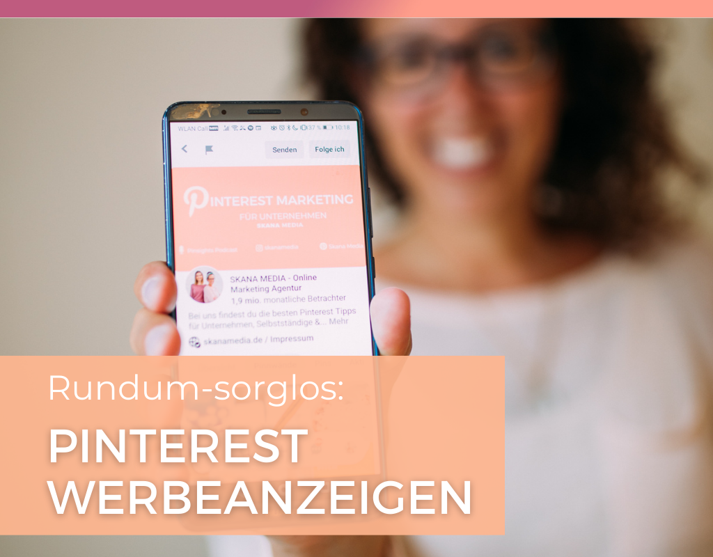 Die deutsche Pinterest Marketing Agentur unterstützt dein Unternehmen beim Schalten von Kampagnen von Pinterest. Umsetzung und Coaching für deine Pinterest Werbeanzeigen bzw. Pinterest Ads.